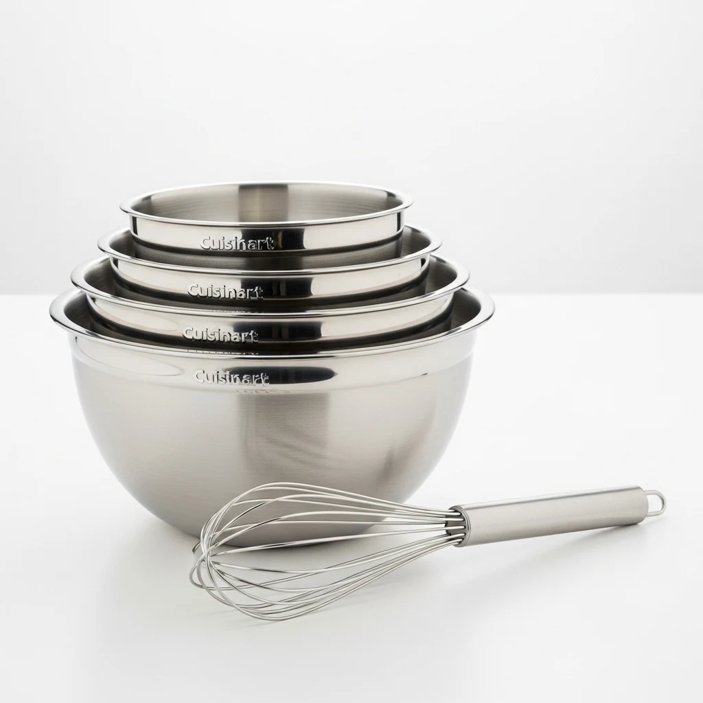 Cuisinart stainless steel mixing bowl set image 2