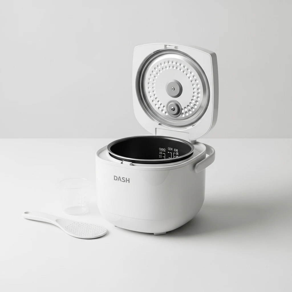 Dash mini rice cooker image 2