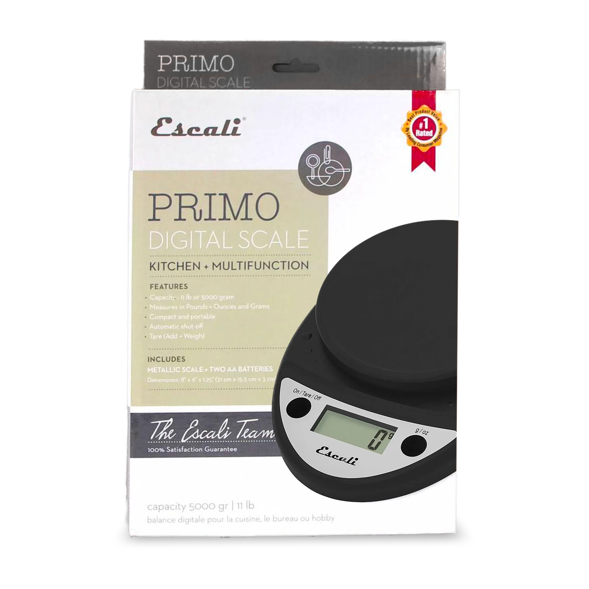 Escali Primo digital kitchen scale